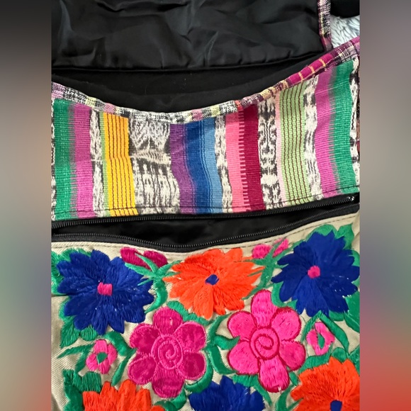 Embroidered crossbody handbag - Picture 6 of 10